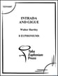 Intrada and Gigue Euphonium Ensemble P.O.D. cover
